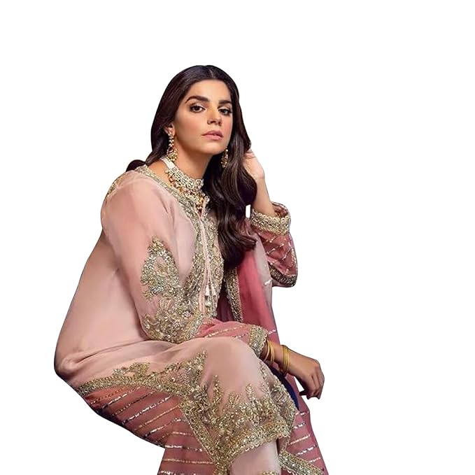 SHAFNUFAB Womens Net semi Stitched anarkali gown for women Ladies use anarkali gown for women wedding For Emboirdery anarkali gown set with dupatta And anarkaligown dress
