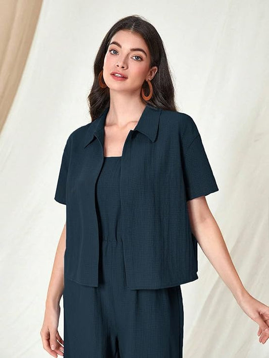 TOPLOT Jumpsuit for Women || Coordset for women || Co ord Western